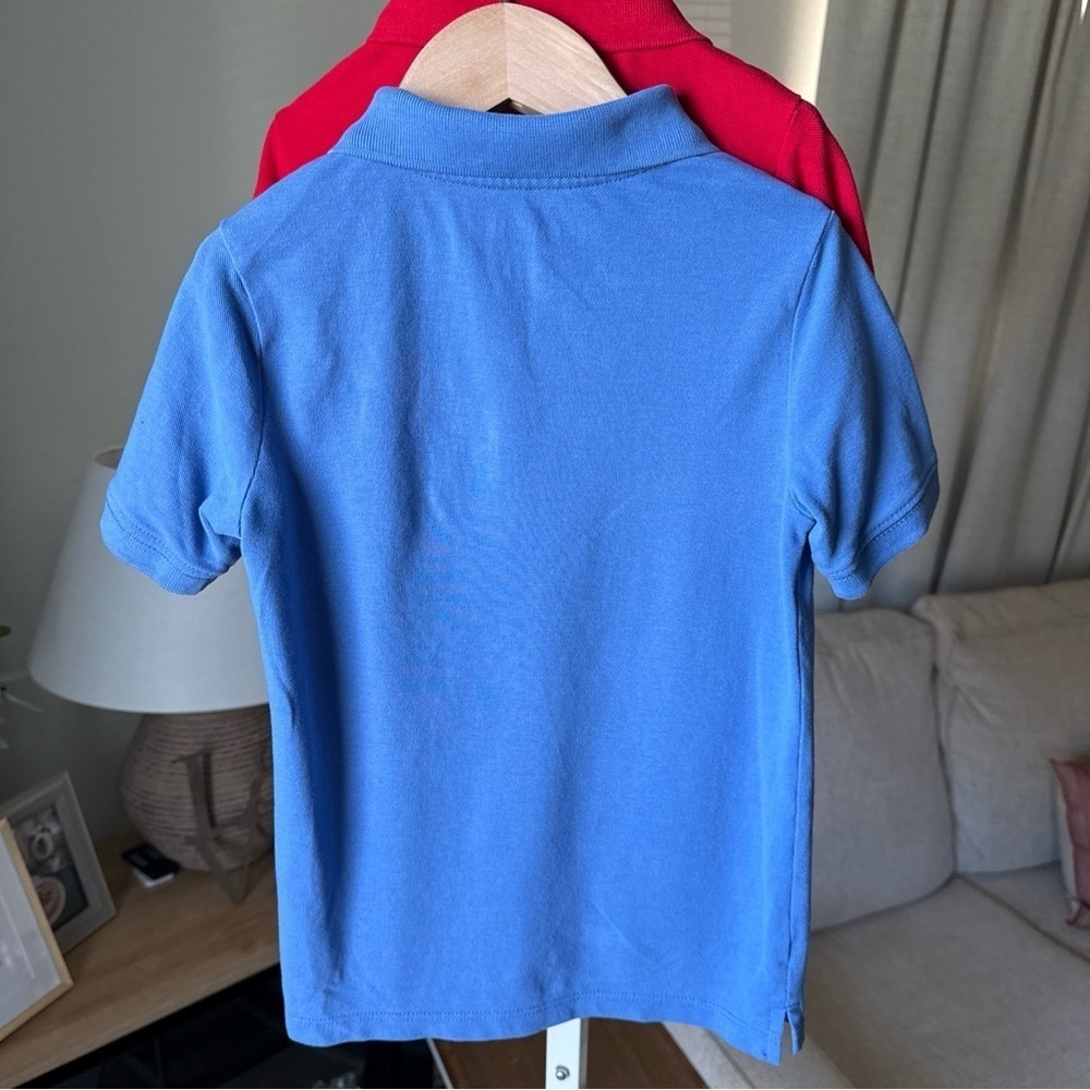 Oshkosh B’Gosh Boy’s 2 Polos Bundle Red/Blue Size 6/6A - Picture 5 of 10